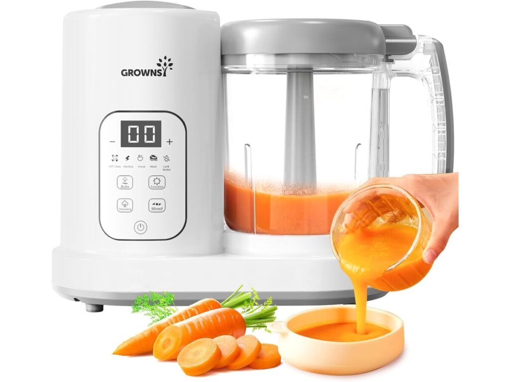 best baby food processor, GROWNSY Maker