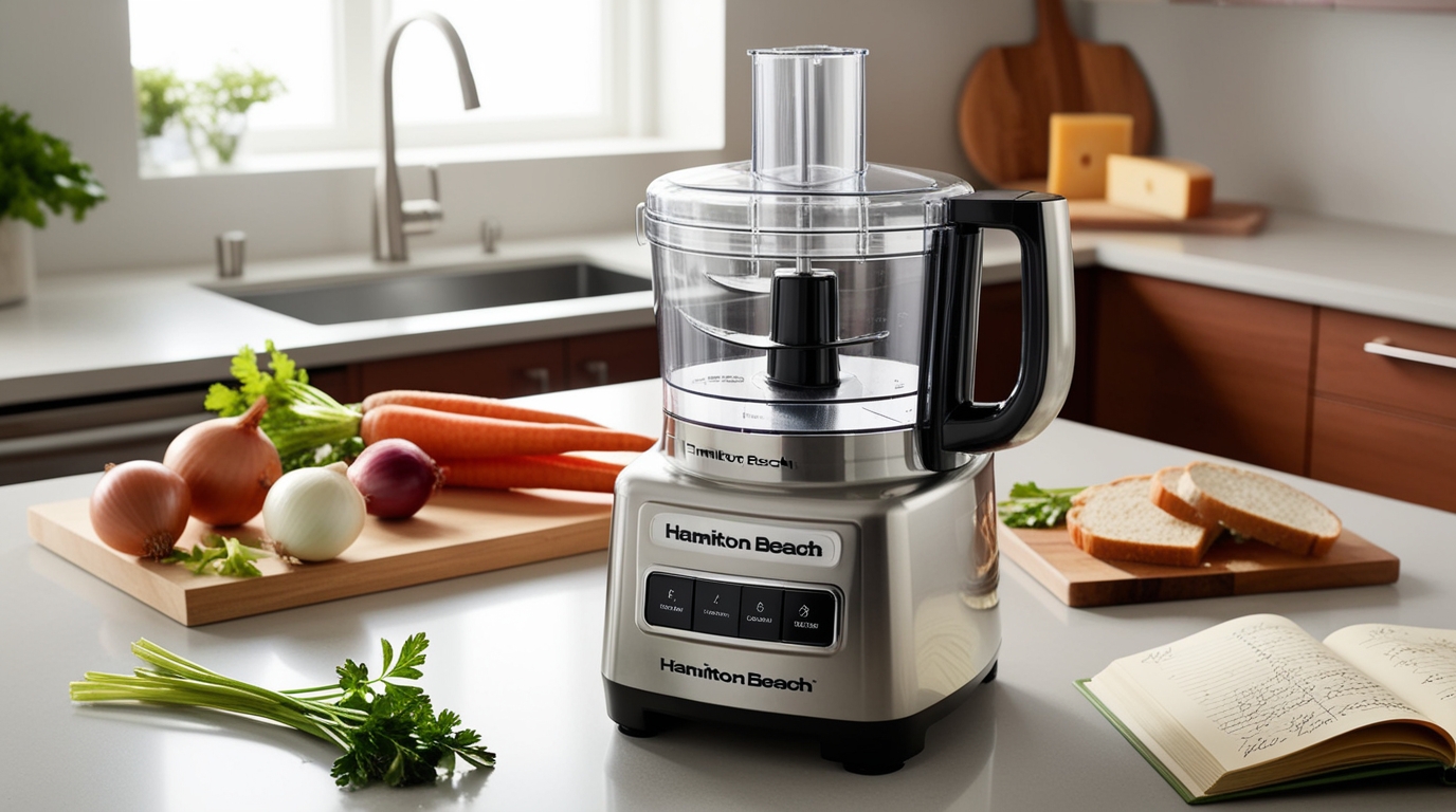 how to use a hamilton beach food processor