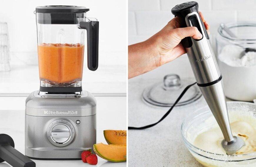 the difference between a hand mixer and a blender