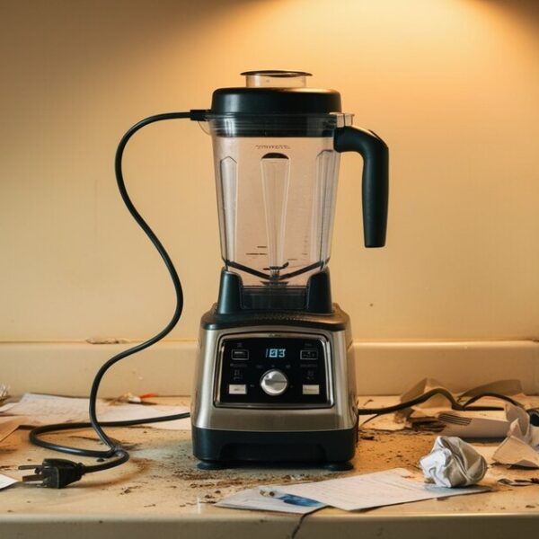 a blender that's not working, getting stuck